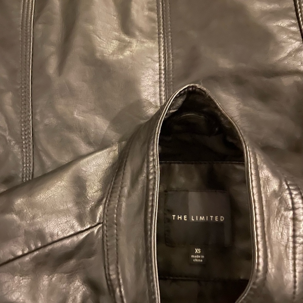 The Limited Black Faux Leather Jacket - Picture 5 of 6